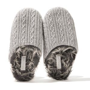 P.J. Salvage gray women’s slippers